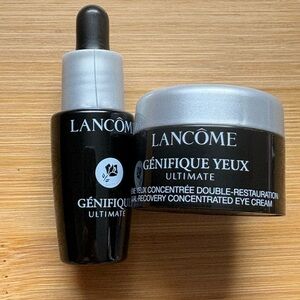 Lancome Genifique Yeux Ultimate Black and Silver Skincare Set
